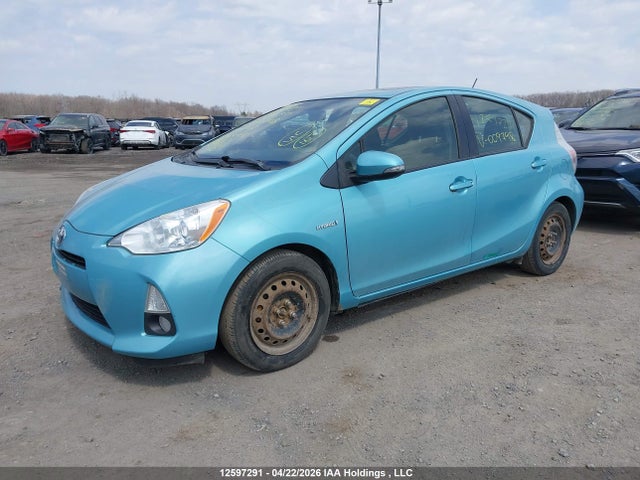 12597291 :رقم المزاد ، JTDKDTB39C1009798 vin ، 2012 Toyota Prius C Technology مزاد بيع