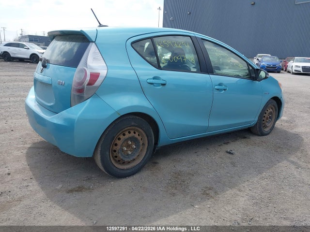 12597291 :رقم المزاد ، JTDKDTB39C1009798 vin ، 2012 Toyota Prius C Technology مزاد بيع