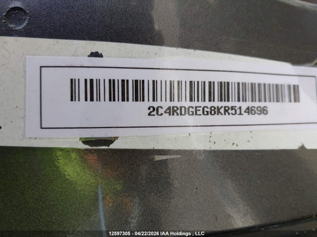 2C4RDGEG8KR514696 Dodge Grand Caravan Gt
