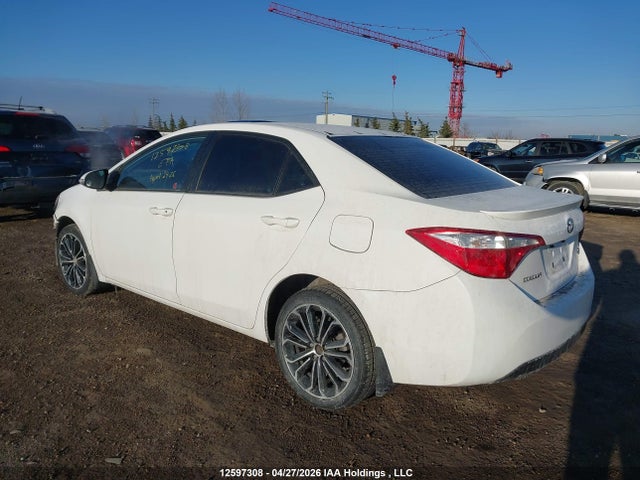 12597308 :رقم المزاد ، 2T1BURHE2GC602948 vin ، 2016 Toyota Corolla L/le/le Pls/prm/s/s Pls مزاد بيع