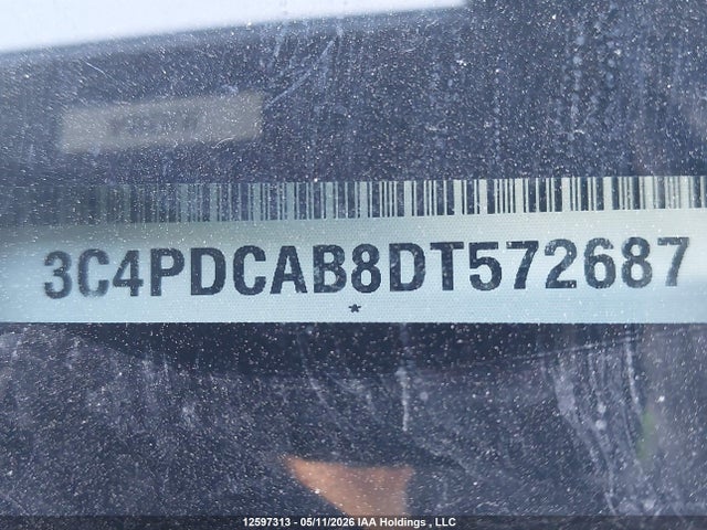 Продаж на аукціоні авто 2013 Dodge Journey Se, vin: 3C4PDCAB8DT572687, номер лоту: 12597313