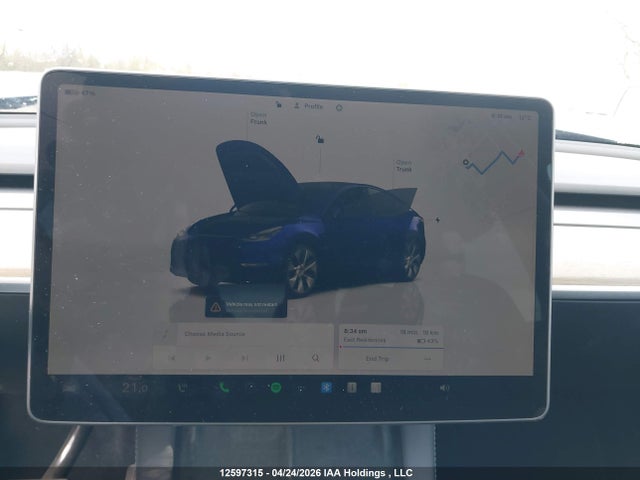 12597315 :رقم المزاد ، LRWYGDFD5PC966785 vin ، 2023 Tesla Model Y Rwd مزاد بيع