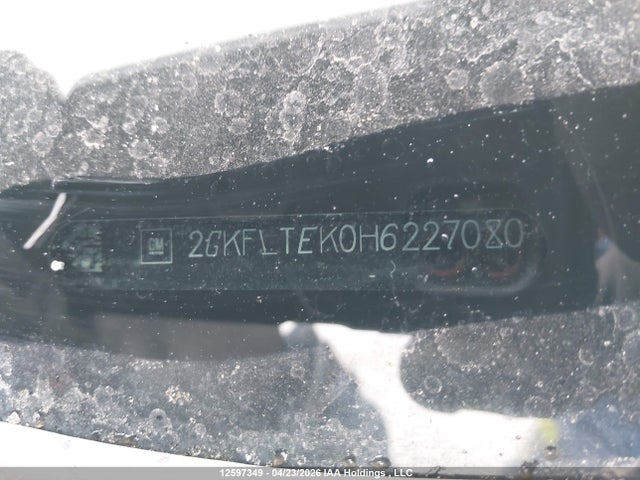 12597349 :رقم المزاد ، 2GKFLTEK0H6227080 vin ، 2017 Gmc Terrain Sle-2 مزاد بيع