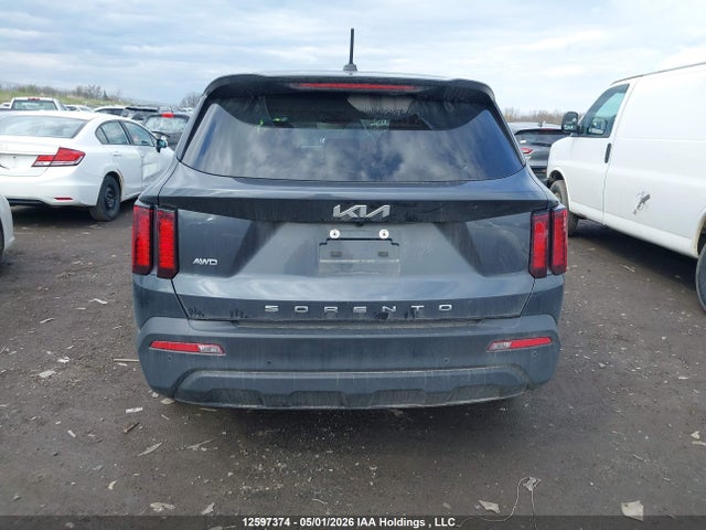 2022 Kia Sorento Lx მანქანა იყიდება აუქციონზე, vin: 5XYRGDLC7NG093892, აუქციონის ნომერი: 12597374