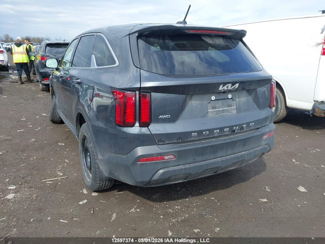 2022 Kia Sorento Lx მანქანა იყიდება აუქციონზე, vin: 5XYRGDLC7NG093892, აუქციონის ნომერი: 12597374