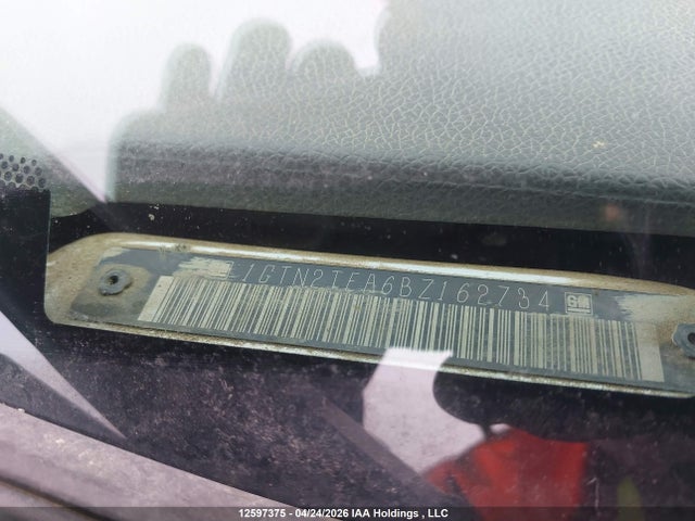 Aukcja sprzedaży 2011 Gmc Sierra K1500, vin: 1GTN2TEA6BZ162734, numer aukcji: 12597375