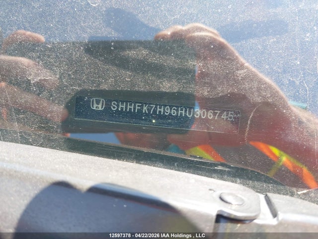 SHHFK7H96HU306745 Honda Civic Sport Touring