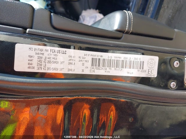 1C4RJFBG6GC341560 Jeep Grand Cherokee Limited