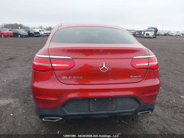 2018 Mercedes-benz Glc Coupe 300 4matic მანქანა იყიდება აუქციონზე, vin: WDC0J4KB6JF302016, აუქციონის ნომერი: 12597399