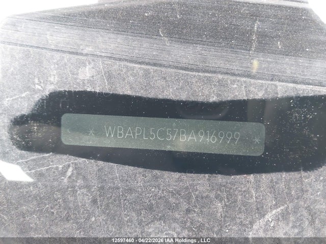 Продажа на аукционе авто 2011 Bmw 335 Xi, vin: WBAPL5C57BA916999, номер лота: 12597460