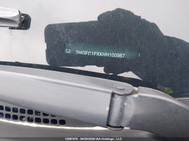 2HGFC1F9XHH100967 Honda Civic Touring