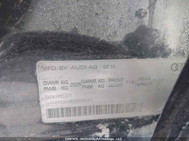 Audi A4 2014 WAUFFCFL0EN009493 Image 18