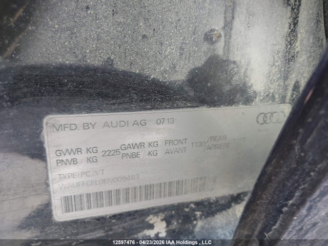 Audi A4 2014 WAUFFCFL0EN009493 Image 9