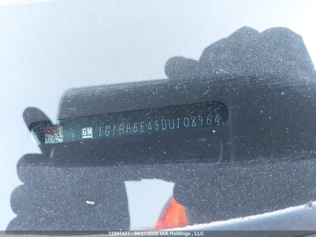 2013 Chevrolet Volt მანქანა იყიდება აუქციონზე, vin: 1G1RA6E45DU108964, აუქციონის ნომერი: 12597477