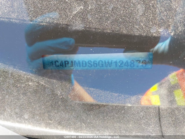 1C4PJMDS6GW124876 Jeep Cherokee Limited