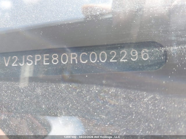 12597482 :رقم المزاد ، 1V2JSPE80RC002296 vin ، 2024 Volkswagen Id.4 Pro S مزاد بيع