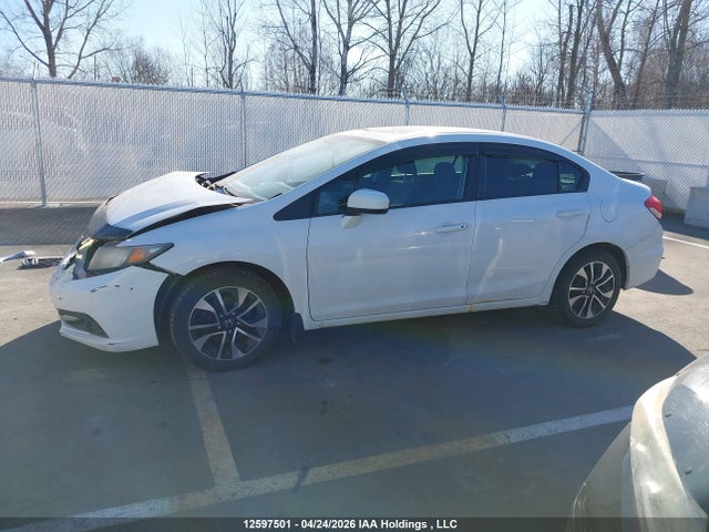 12597501 :رقم المزاد ، 2HGFB2E55EH022889 vin ، 2014 Honda Civic Lx مزاد بيع