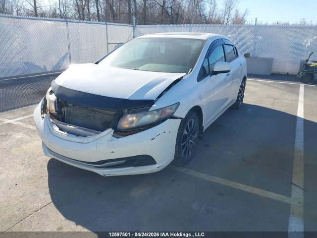 12597501 :رقم المزاد ، 2HGFB2E55EH022889 vin ، 2014 Honda Civic Lx مزاد بيع
