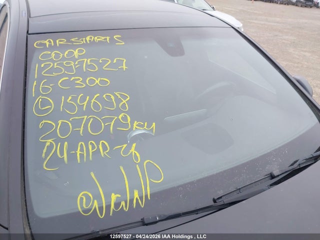 Aukcja sprzedaży 2016 Mercedes-benz C 300 4matic, vin: 55SWF4KB0GU154698, numer aukcji: 12597527