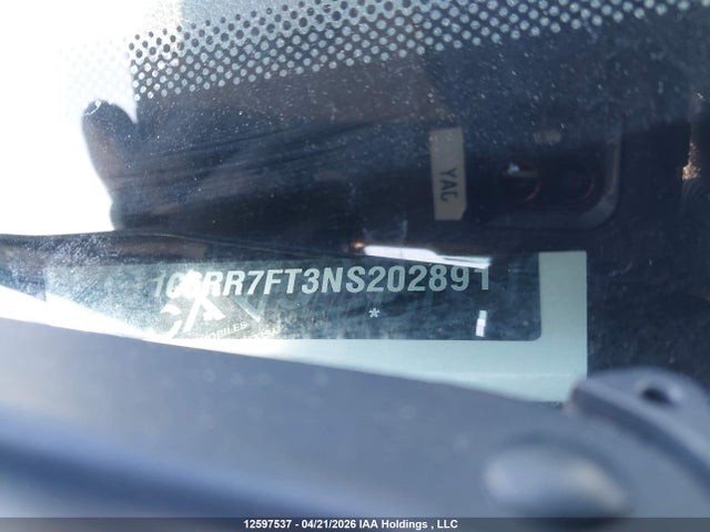 1C6RR7FT3NS202891 RAM 1500 Classic Tradesman