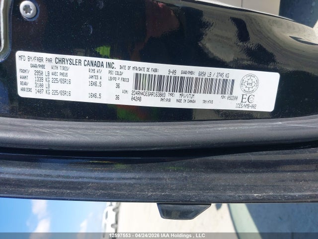 Aukcja sprzedaży 2010 Dodge Grand Caravan Se, vin: 2D4RN4DE6AR163803, numer aukcji: 12597553