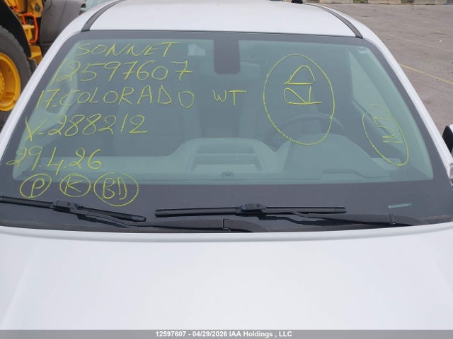 1GCHSBEA5H1288212 Chevrolet Colorado Wt