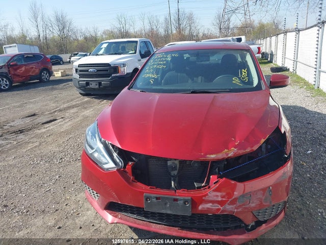 2016 Nissan Sentra 1.8 S/1.8 Sl/1.8 Sr/1.8 Sv მანქანა იყიდება აუქციონზე, vin: 3N1AB7AP2GL659524, აუქციონის ნომერი: 12597615