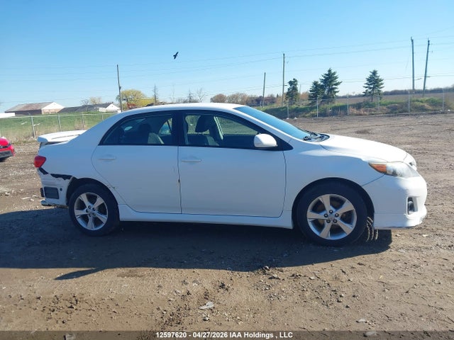 12597620 :رقم المزاد ، 2T1BU4EE5CC824465 vin ، 2012 Toyota Corolla S/le مزاد بيع