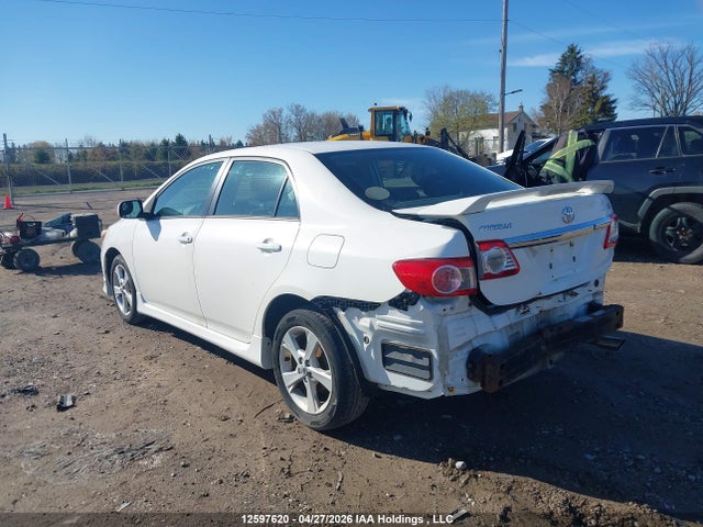 12597620 :رقم المزاد ، 2T1BU4EE5CC824465 vin ، 2012 Toyota Corolla S/le مزاد بيع
