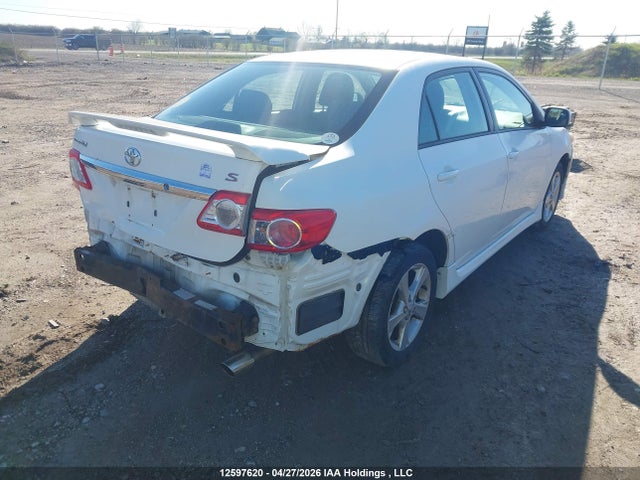 12597620 :رقم المزاد ، 2T1BU4EE5CC824465 vin ، 2012 Toyota Corolla S/le مزاد بيع