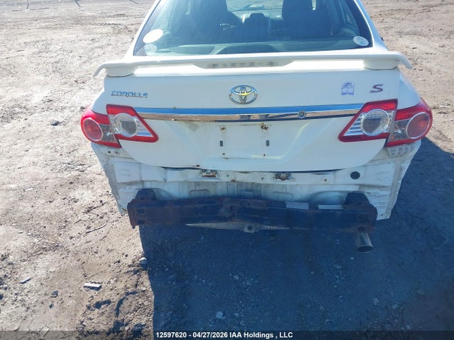 12597620 :رقم المزاد ، 2T1BU4EE5CC824465 vin ، 2012 Toyota Corolla S/le مزاد بيع