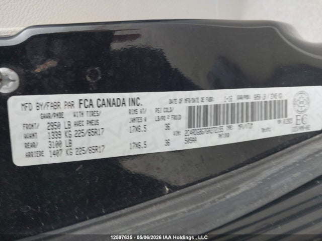 Aukcja sprzedaży 2016 Dodge Grand Caravan Se/sxt, vin: 2C4RDGBG7GR272155, numer aukcji: 12597635