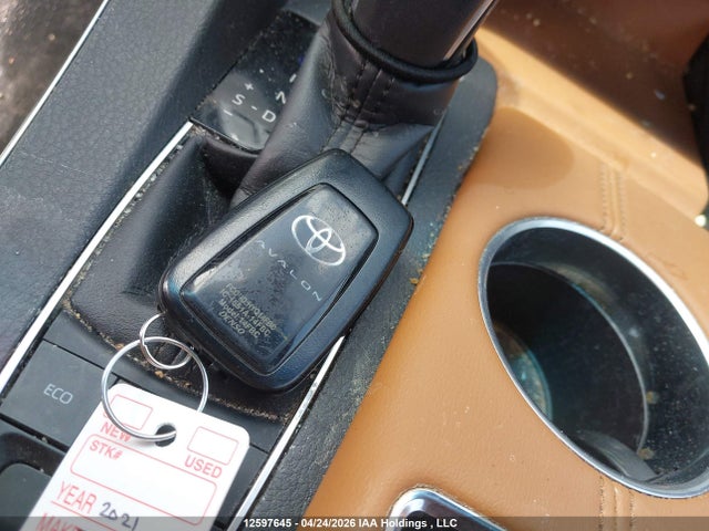 2021 Toyota Avalon Limited მანქანა იყიდება აუქციონზე, vin: 4T1NB1BB5MU001062, აუქციონის ნომერი: 12597645