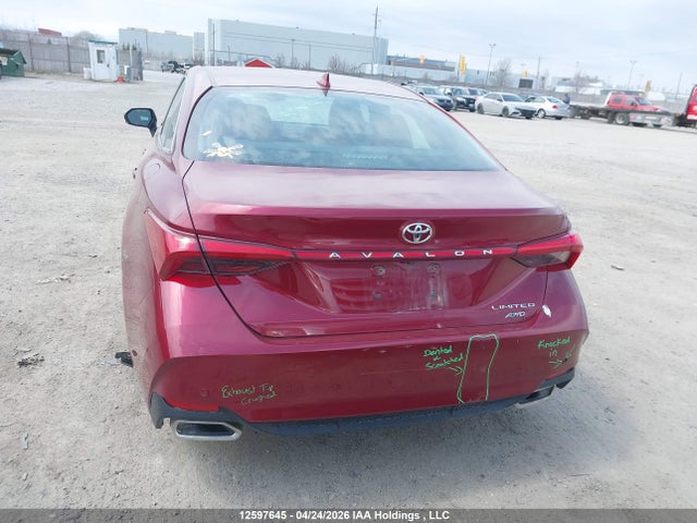 2021 Toyota Avalon Limited მანქანა იყიდება აუქციონზე, vin: 4T1NB1BB5MU001062, აუქციონის ნომერი: 12597645