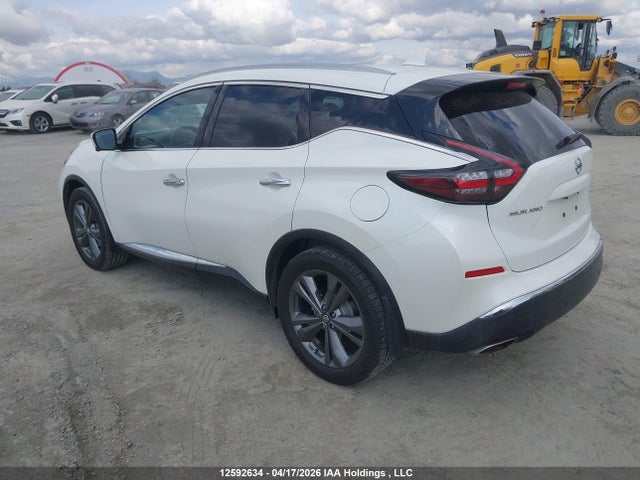 Продаж на аукціоні авто 2021 Nissan Murano Platinum, vin: 5N1AZ2DSXMC121376, номер лоту: 12592634