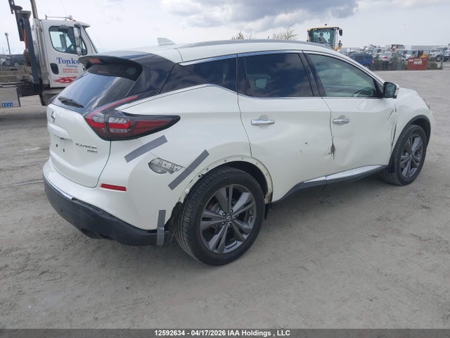 Продаж на аукціоні авто 2021 Nissan Murano Platinum, vin: 5N1AZ2DSXMC121376, номер лоту: 12592634
