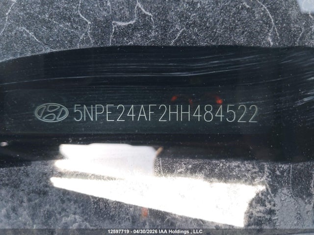 2017 Hyundai Sonata Se მანქანა იყიდება აუქციონზე, vin: 5NPE24AF2HH484522, აუქციონის ნომერი: 12597719
