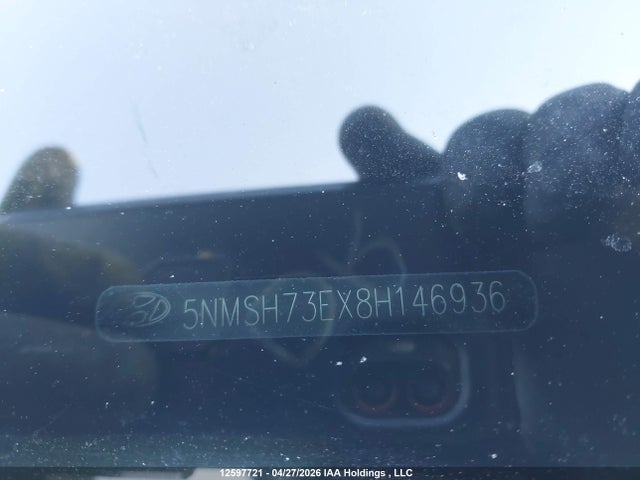 Продажа на аукционе авто 2008 Hyundai Santa Fe Se/limited, vin: 5NMSH73EX8H146936, номер лота: 12597721