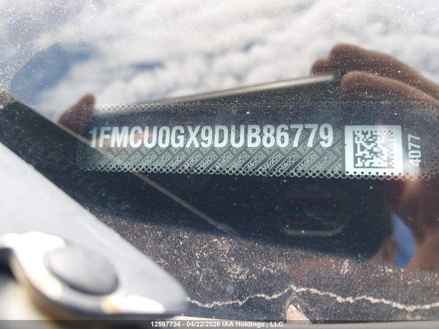 Продажа на аукционе авто 2013 Ford Escape Se, vin: 1FMCU0GX9DUB86779, номер лота: 12597734