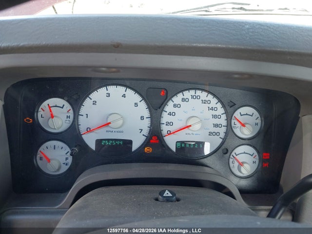 12597756 :رقم المزاد ، 1D7HU18D04J247030 vin ، 2004 Dodge Ram 1500 Slt/laramie مزاد بيع