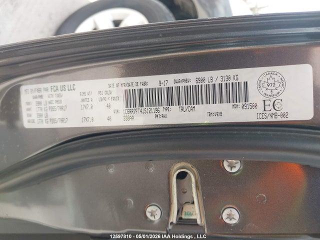 RAM 1500 St 2018 1C6RR7FT4JS121196 Image 9