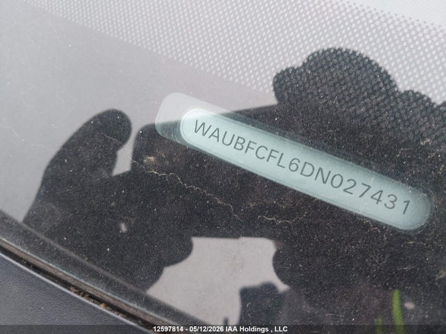 Aukcja sprzedaży 2013 Audi A4 2.0t, vin: WAUBFCFL6DN027431, numer aukcji: 12597814