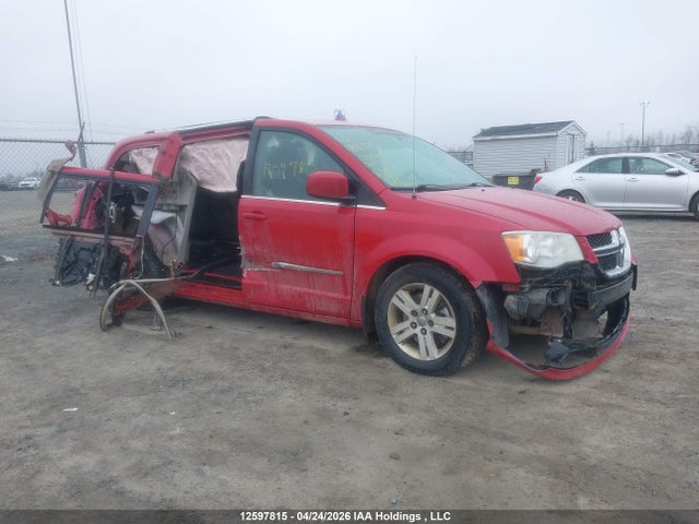 12597815 :رقم المزاد ، 2C4RDGDG9CR165325 vin ، 2012 Dodge Grand Caravan Crew مزاد بيع