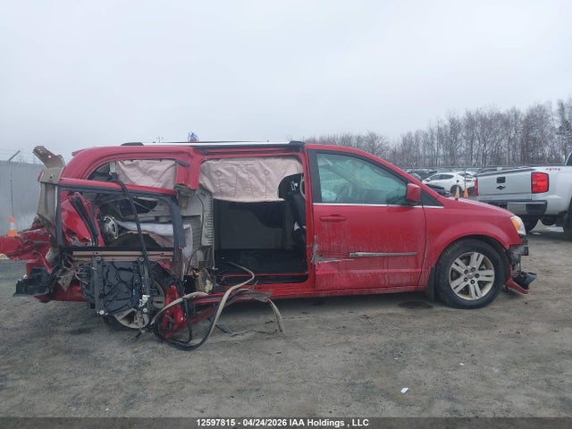 12597815 :رقم المزاد ، 2C4RDGDG9CR165325 vin ، 2012 Dodge Grand Caravan Crew مزاد بيع