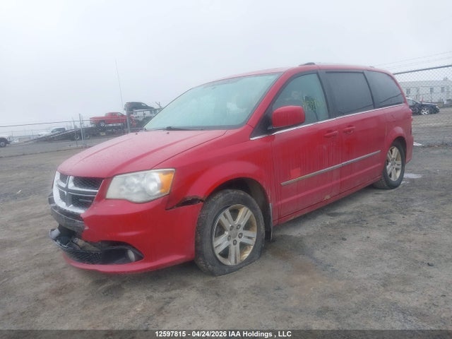 12597815 :رقم المزاد ، 2C4RDGDG9CR165325 vin ، 2012 Dodge Grand Caravan Crew مزاد بيع