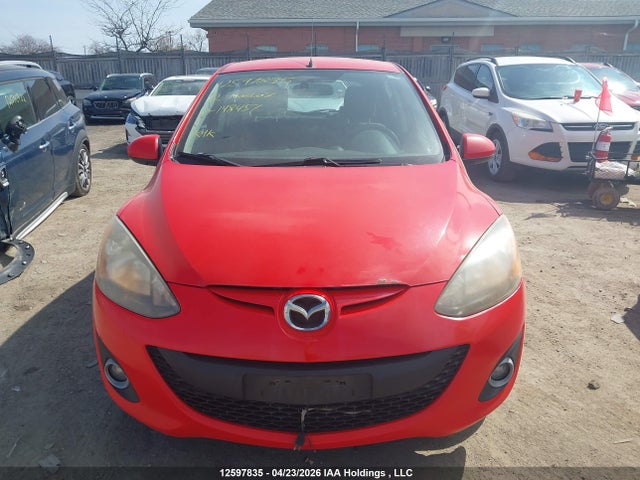 2012 Mazda Mazda2 მანქანა იყიდება აუქციონზე, vin: JM1DE1LY6C0148457, აუქციონის ნომერი: 12597835