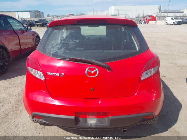 2012 Mazda Mazda2 მანქანა იყიდება აუქციონზე, vin: JM1DE1LY6C0148457, აუქციონის ნომერი: 12597835