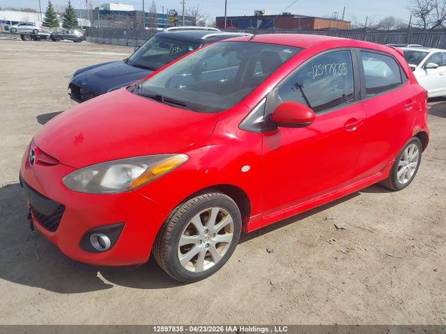 2012 Mazda Mazda2 მანქანა იყიდება აუქციონზე, vin: JM1DE1LY6C0148457, აუქციონის ნომერი: 12597835
