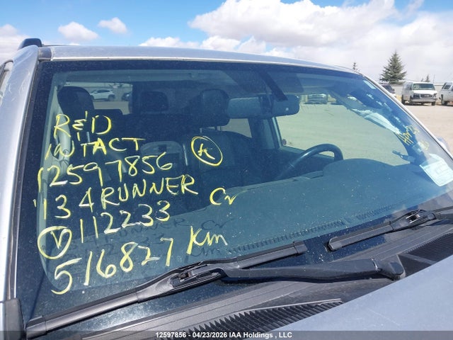 Продажа на аукционе авто 2013 Toyota 4runner Sr5 V6, vin: JTEBU5JR6D5112233, номер лота: 12597856