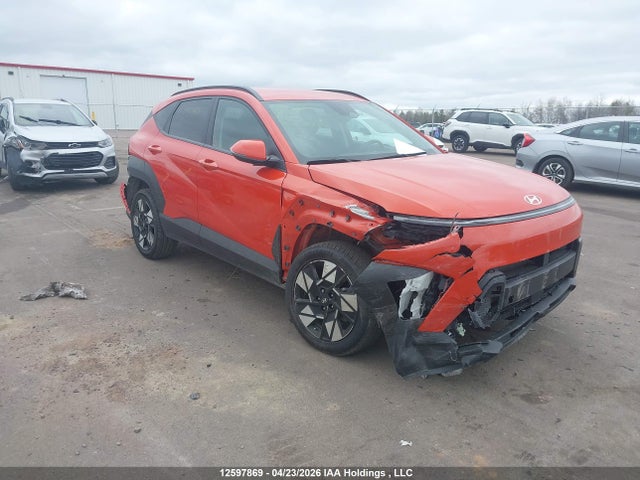 12597869 :رقم المزاد ، KM8HBCAB1RU110863 vin ، 2024 Hyundai Kona 2.0l Preferred مزاد بيع